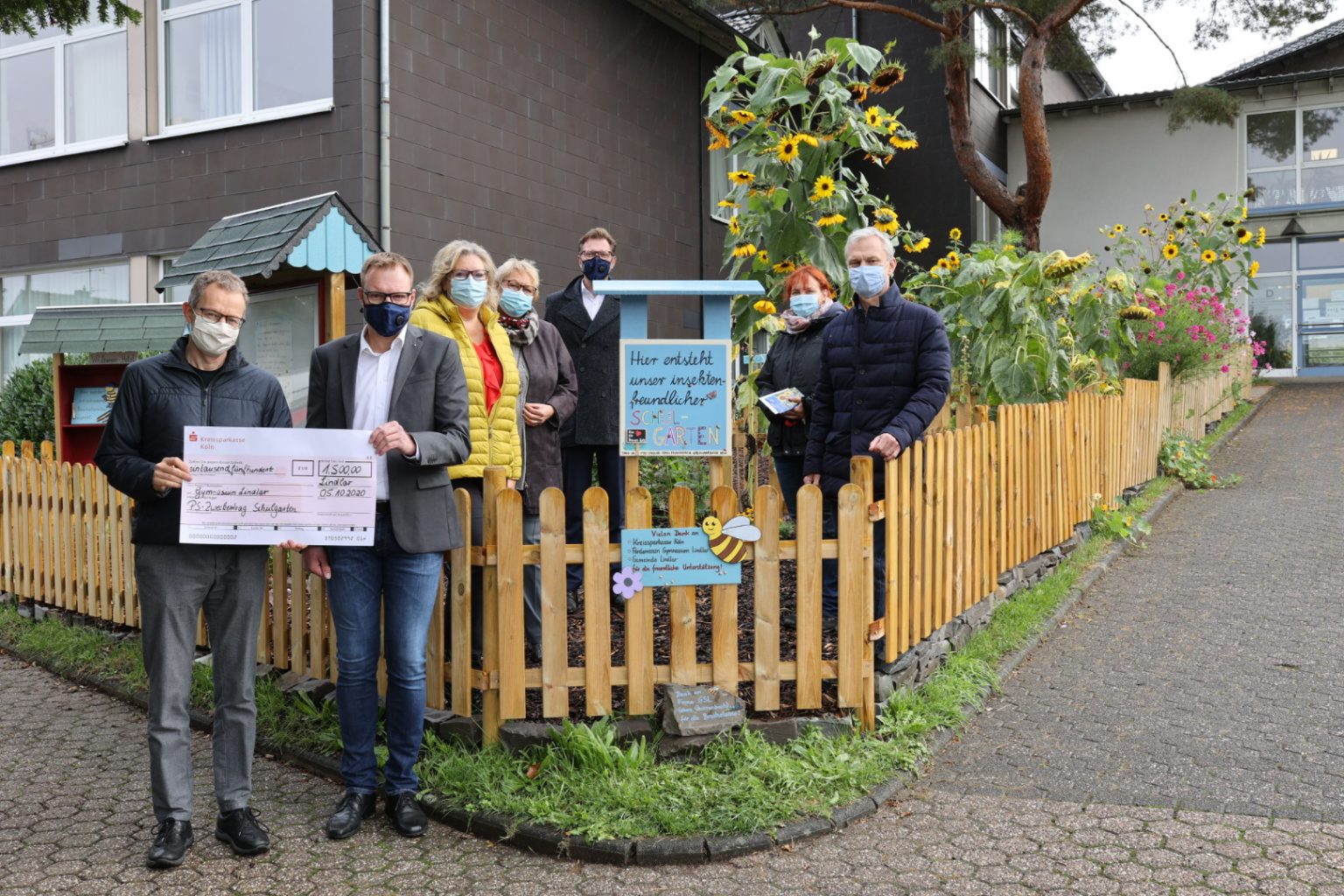 Neuer Schulgarten Gymnasium Lindlar